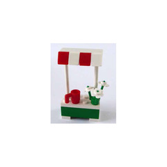 LEGO City Advent Calendar Set 7687-1 Subset Day 14 - Coffee Stand