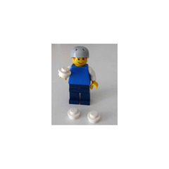 LEGO City Advent Calendar Set 7687-1 Subset Day 1 - Minifigure and Snowballs