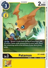 Patamon - BT1-048 - R (Official Tournament Pack Vol.3)