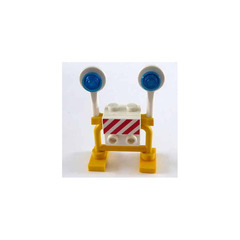 LEGO City Advent Calendar Set 7687-1 Subset Day 8 - Road Barrier