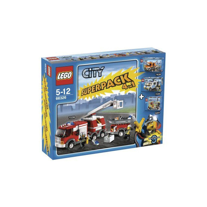 LEGO City Super Pack 4 in 1 Set 66326
