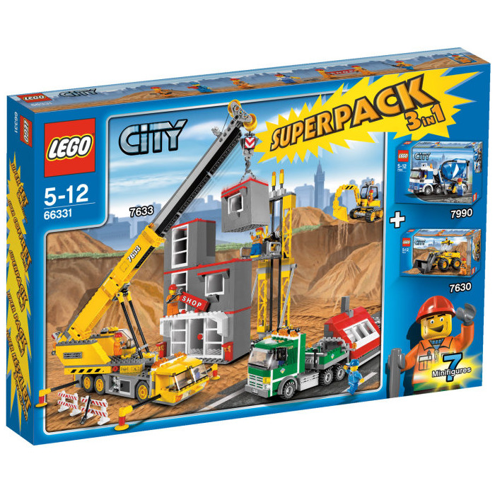 LEGO City Super Pack 3 in 1 Set 66331