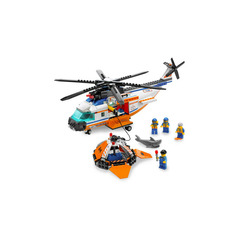 LEGO Coast Guard Helicopter & Life Raft Set 7738