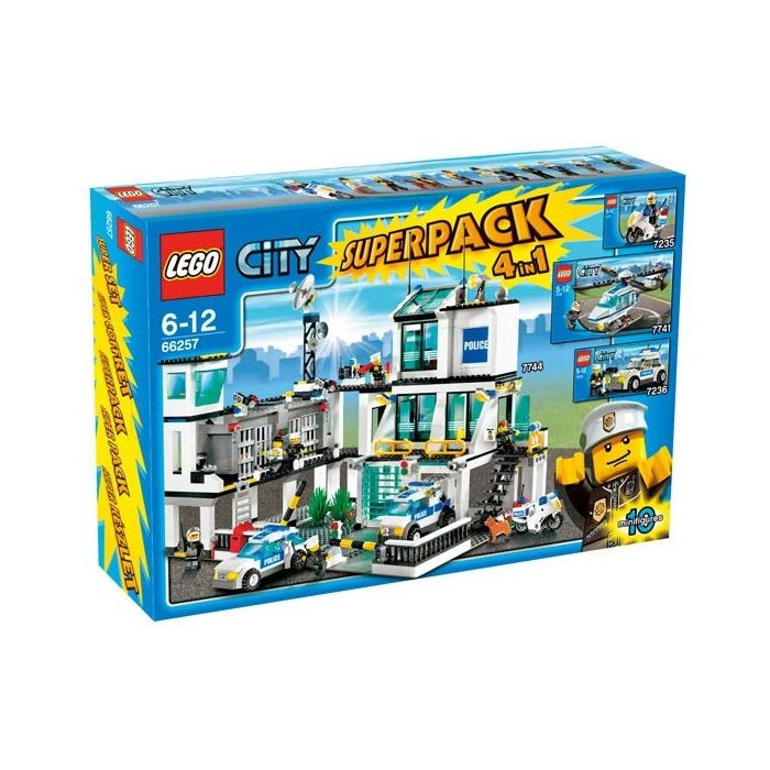 LEGO City Police Super Pack 4-in-1 Set 66257
