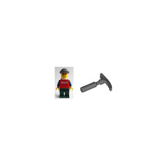 LEGO City Advent Calendar Set 7724-1 Subset Day 22 - Hiker with Ice Pick