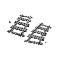 LEGO Straight and Curved Rails Set 7896