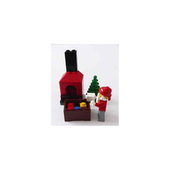 LEGO City Advent Calendar Set 7904-1 Subset Day 24 - Santa, Tree, Gifts