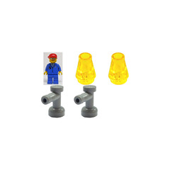 LEGO City Advent Calendar Set 7904-1 Subset Day 4 - Airport Ground Crew