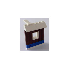 LEGO City Advent Calendar Set 7553-1 Subset Day 12 - Wall with Small Window