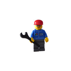 LEGO City Advent Calendar Set 7907-1 Subset Day 13 - Mechanic and Wrench
