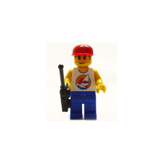 LEGO City Advent Calendar Set 7324-1 Subset Day 18 - Man with Radio