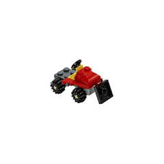 LEGO City Advent Calendar Set 60235-1 Subset Day 1 - snow Plow Tractor