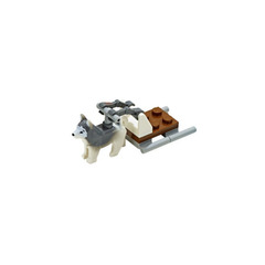LEGO City Advent Calendar Set 60235-1 Subset Day 23 - Dog Sleigh