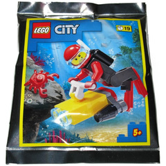 LEGO Diver and Crab Set 952107