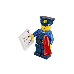 LEGO City Advent Calendar Set 60063-1 Subset Day 11 - Policeman with Megaphone