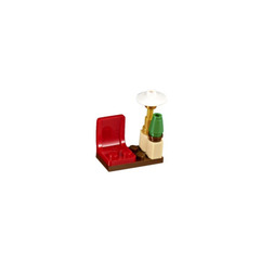 LEGO City Advent Calendar Set 60155-1 Subset Day 4 - Chair and Lamp