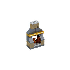 LEGO City Advent Calendar Set 60155-1 Subset Day 3 - Fireplace