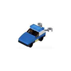 LEGO City Advent Calendar Set 60303-1 Subset Day 6 - Police Car