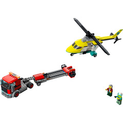 LEGO Rescue Helicopter Transporter Set 60343