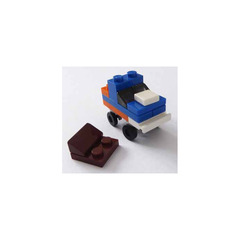LEGO City Advent Calendar Set 60201-1 Subset Day 18 - Truck with Rock Ramp