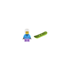 LEGO City Advent Calendar Set 60235-1 Subset Day 20 - Snowboarder