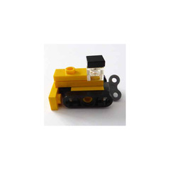 LEGO City Advent Calendar Set 60099-1 Subset Day 6 - Bulldozer