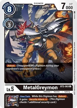 MetalGreymon - BT2-063 - C (Official Tournament Pack Vol.3)