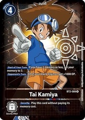 Tai Kamiya - BT2-089 - R (Official Tournament Pack Vol.3)