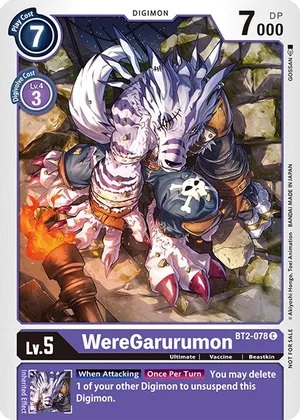 WereGarurumon - BT2-078 - C (Official Tournament Pack Vol.3)