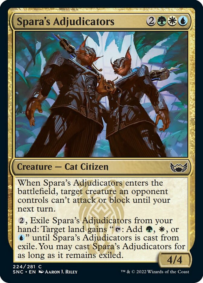 Sparas Adjudicators - Foil