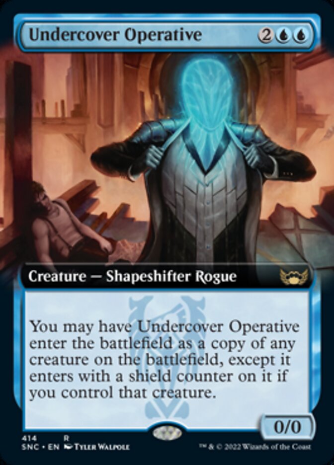 Undercover Operative - Foil - Extended Art