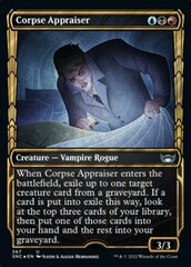 Corpse Appraiser (367) (Showcase) - Gilded Foil