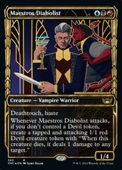 Maestros Diabolist - Gilded Foil