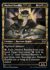 Masked Bandits (384) (Showcase) - Gilded Foil