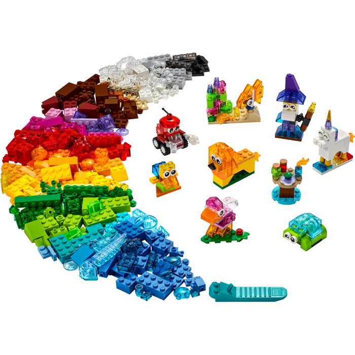 LEGO Creative Transparent Bricks Set 11013