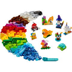 LEGO Creative Transparent Bricks Set 11013