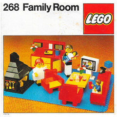 LEGO Family Room Set 268-1