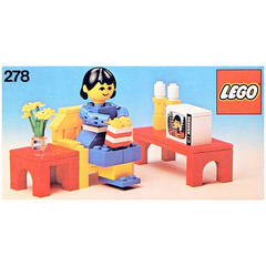 LEGO Television Room Set 278