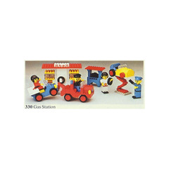 LEGO Gas Station Set 330-2