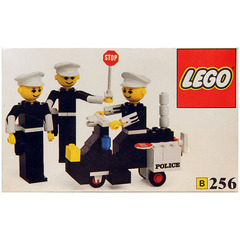 LEGO Police Officers and Motorcycle Set 256-1