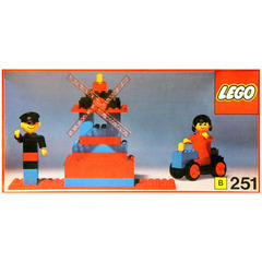 LEGO Windmill with miller and wife Set 251-1