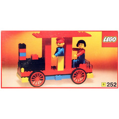 LEGO Locomotive with driver and passenger Set 252-1