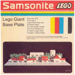 LEGO Giant Base Plate Set 112-3
