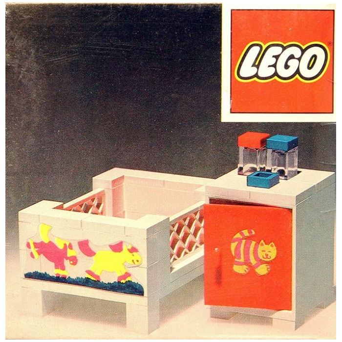LEGO Babys Cot and Cabinet Set 271-1