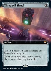 Threefold Signal - Extended Art