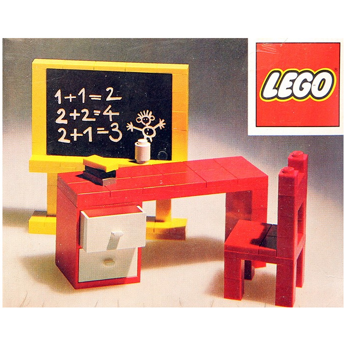 LEGO Blackboard and School Desk Set 291