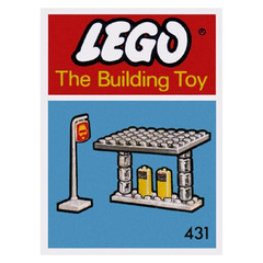 LEGO Gas Station Set 431-1