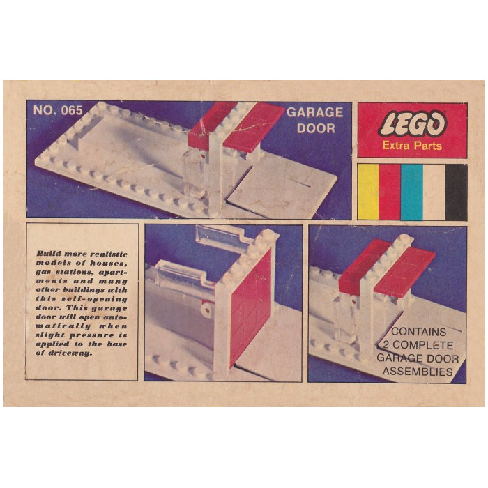 LEGO 2 Garage Door Kits Set 065