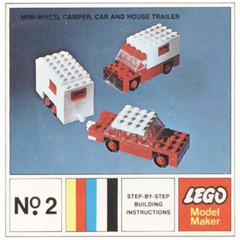 LEGO Mini-Wheel Model Maker No. 2 (Kraft Velveeta) Set 2-10