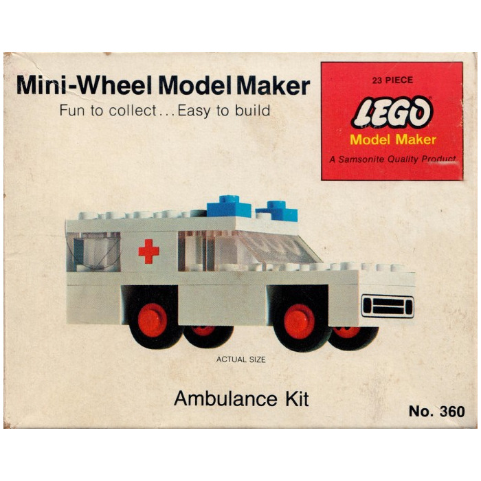 LEGO Ambulance Kit Set 360-2